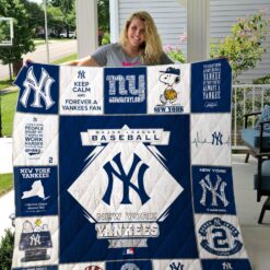 New York Yankees Blanket Quilt Rze2