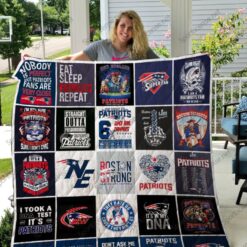 New England Patriots 1 Blanket Quilt Rze1 (Copy)