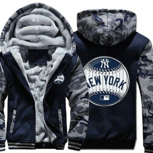 New York Yankees 2 Fleece Jacket Rze1