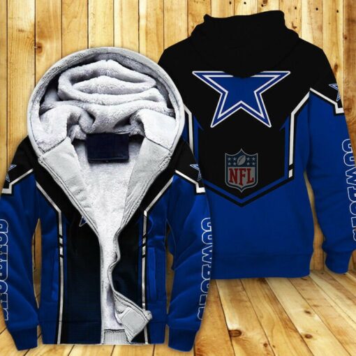 Dallas Cowboys 5 Fleece Jacket Rze1