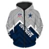 Dallas Cowboys 5 Hoodie Zip Hoodie 3D Rze1