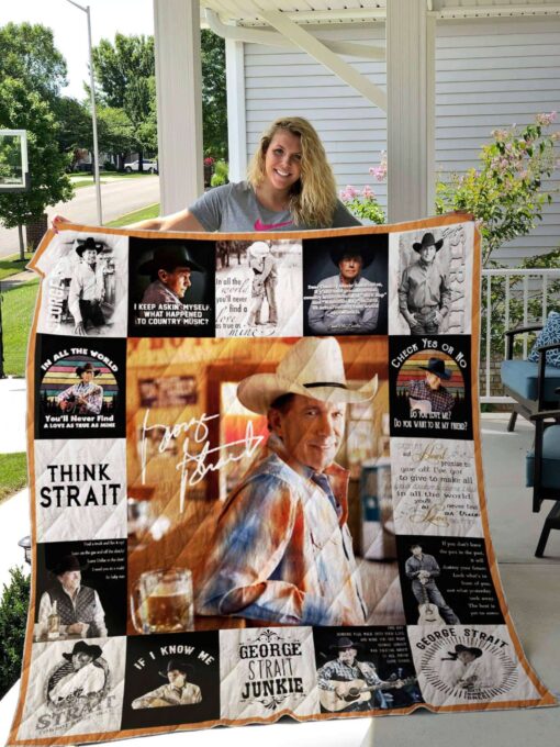 George Strait Blanket Quilt B20