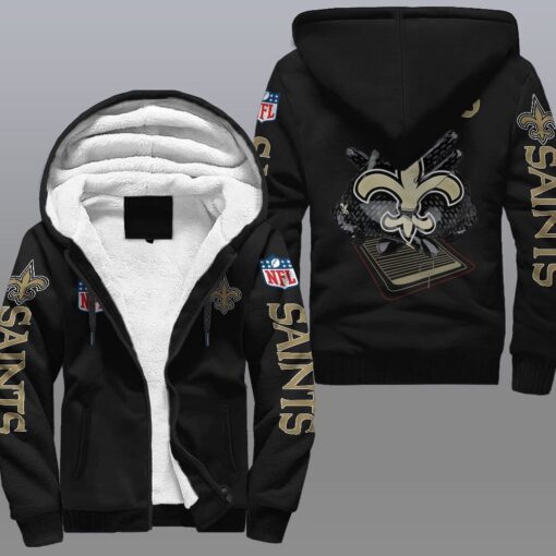 New Orleans Saints Fleece Jacket Rze1