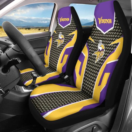 Minnesota Vikings Seat Covers Rze2