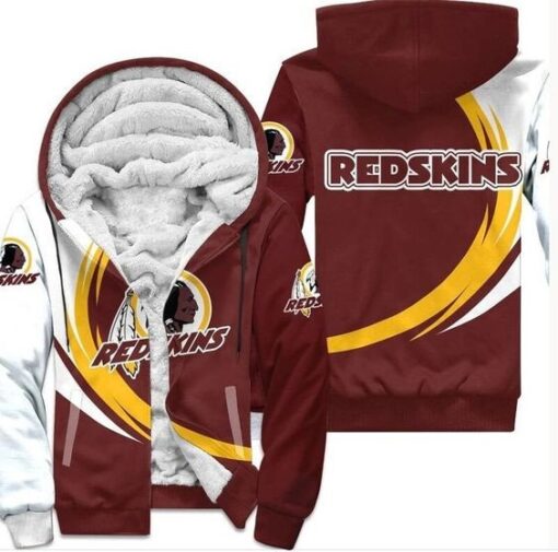 Washington Redskins 1 Fleece Jacket Rze1