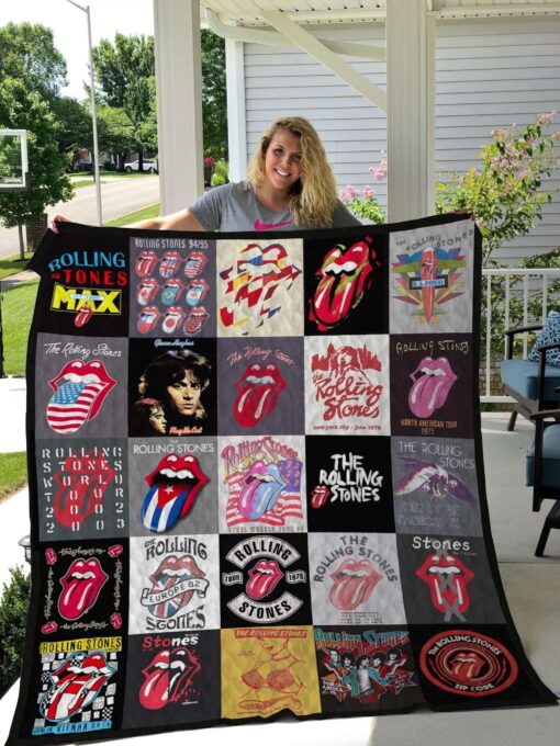The Rolling Stones Quilt Blanket B20