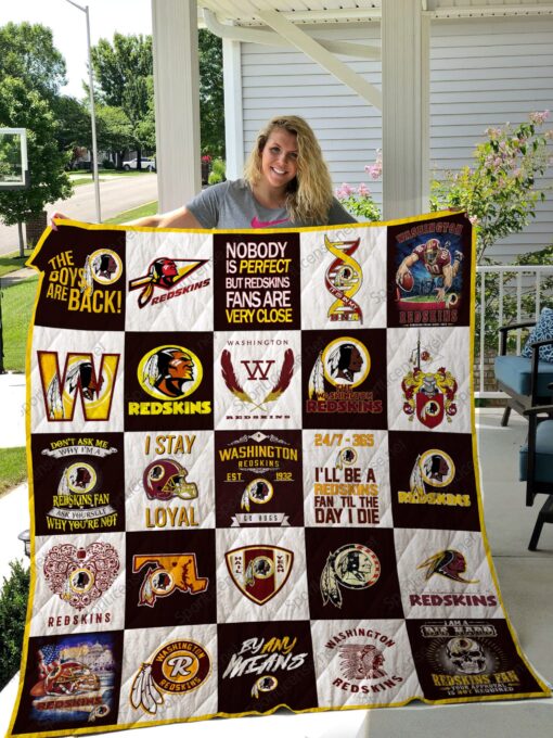 Washington Redskins Quilt Blanket Quilt Rze2