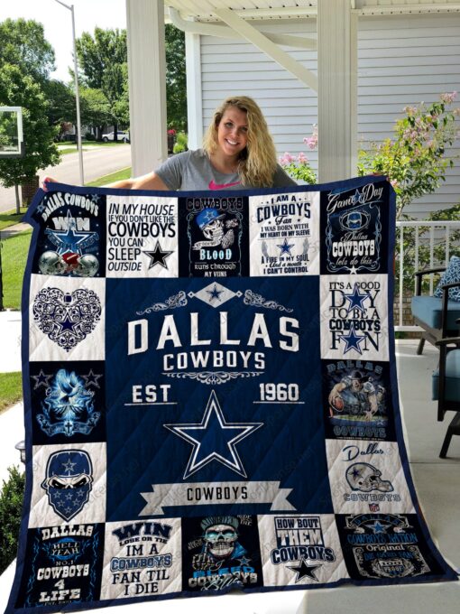 Dallas Cowboys Blanket Quilt Rze2