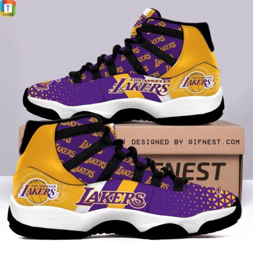LOS ANGELES LAKERS Jordan 11 Rze