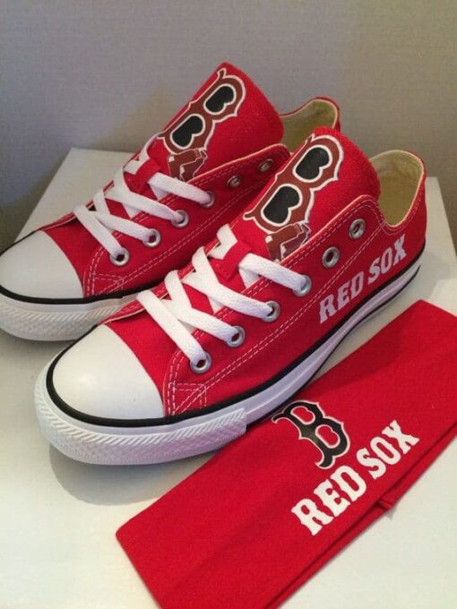 Boston Red Sox 5 Low Top Shoes Rze1