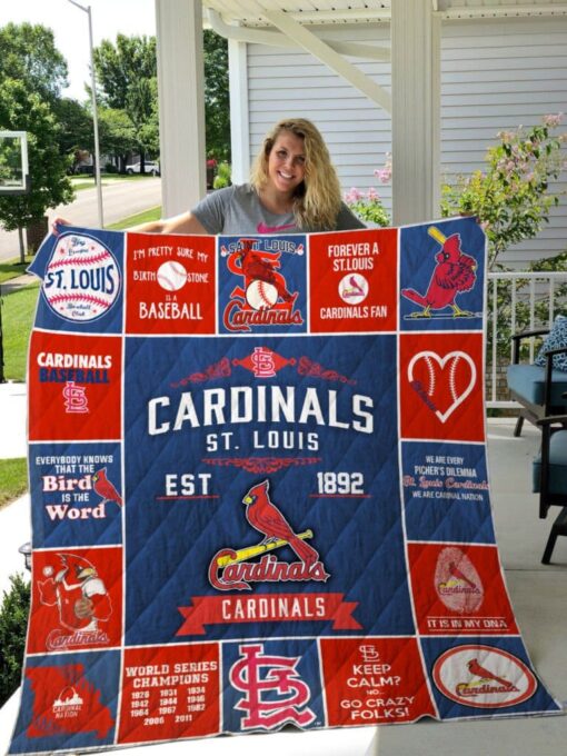 St Louis Cardinals 1 Quilt Blanket Rze1