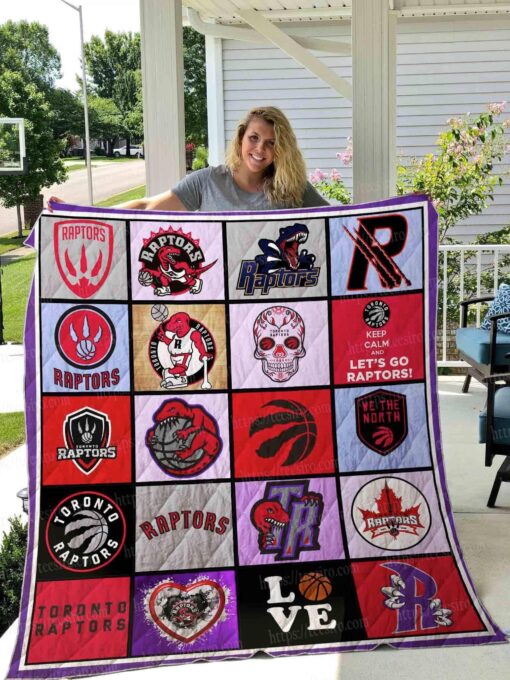 Toronto Raptors 1 Blanket Quilt B23