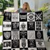 Las Vegas Raiders Blanket Quilt B23