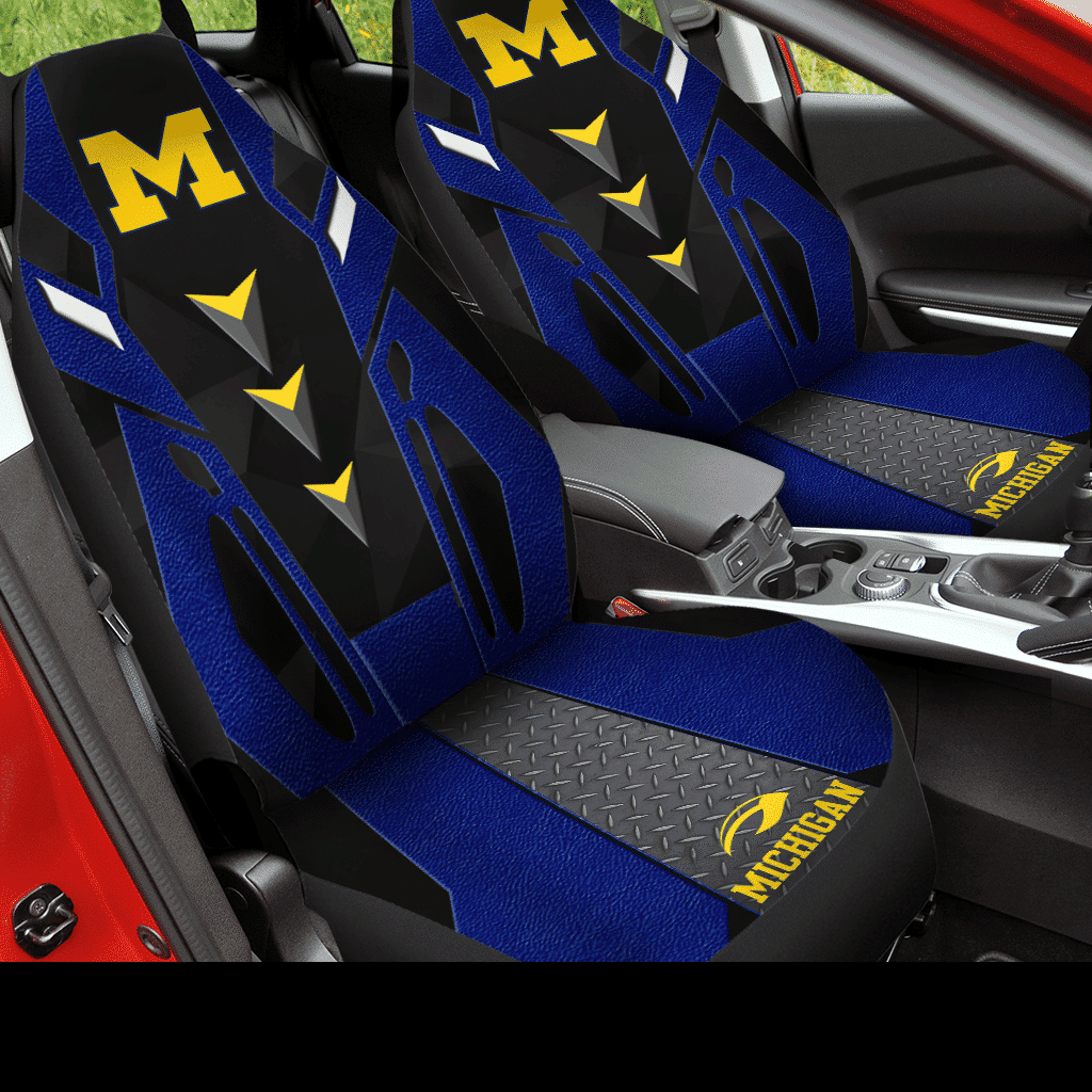 Michigan Wolverines Seat Covers Rze2