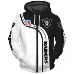 Las Vegas Raiders 2 Hoodie Zip Hoodie 3D Rze1
