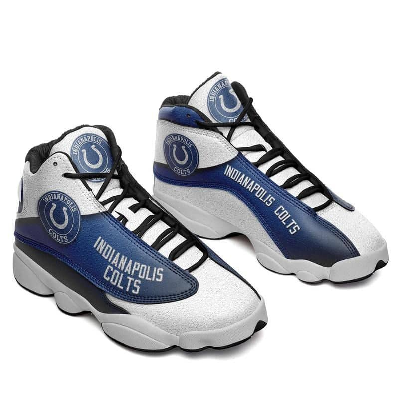 Indianapolis Colts Jordan 13 Shoes B23