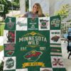 Minnesota Wild Quilt Blanket B23