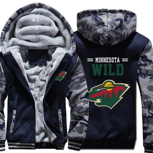 Minnesota Wild Fleece Jacket B23