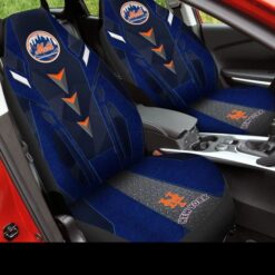 New York Mets 1 Leather Seat Covers TH21