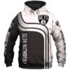 Brooklyn Nets Hoodie Zip Hoodie Rze2