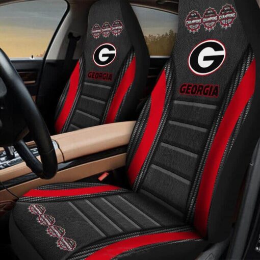 Georgia Bulldogs lover Car Seat Covers Rze2 - Image 6
