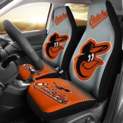 Baltimore Orioles 3 Car Seat Covers HL93