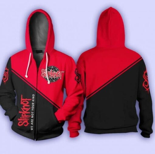 Slipknot Hoodie Zip Hoodie 3D B23