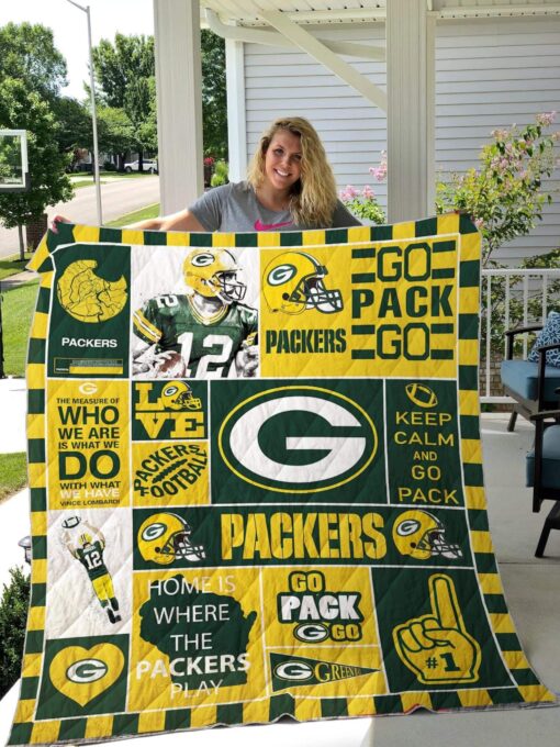 Green Bay Packers Blanket Quilt B20