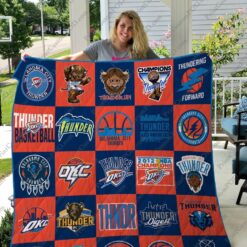 Oklahoma City Thunder 1 Blanket Quilt HL93