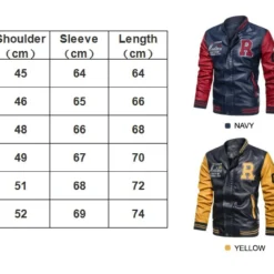 Alternative view of Las Vegas Raiders Leather Baseball Jacket Rze1