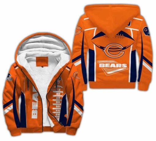 Chicago Bears 1 Fleece Jacket Rze1