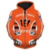 Chicago Bears 1g Zip Hoodie 3D Rze1