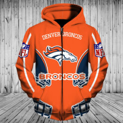 Denver Broncos 1g Hoodie Zip Hoodie MIH08