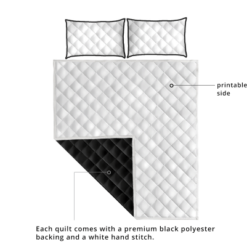 Alternative view of Denver Broncos 1 Quilt Bedding Set Rze1