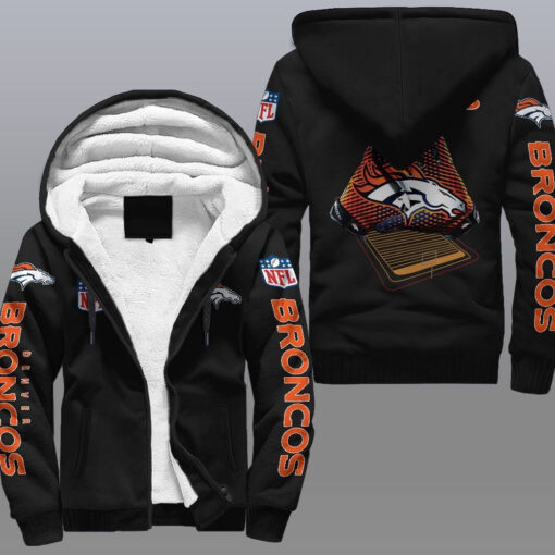 Denver Broncos 7a Fleece Jacket B23