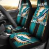 Miami Dolphins 07 Car Seat Covers M08