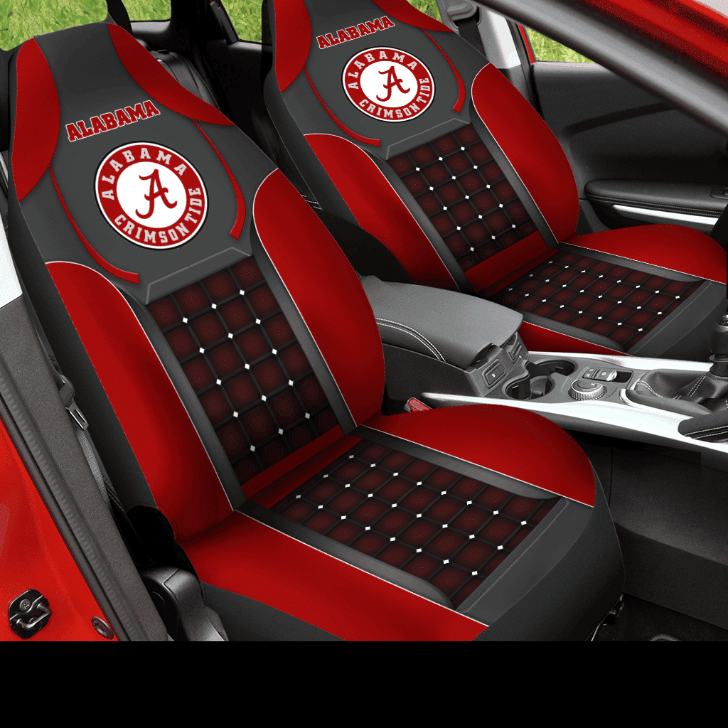 Alabama Crimson Tide 1 Seat Covers Rze1