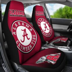 Alabama Crimson Tide 3 Seat Covers Rze1
