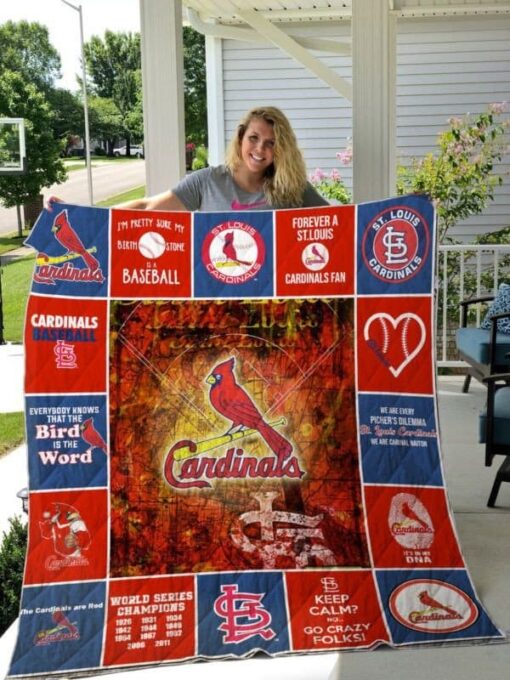 St Louis Cardinals Quilt Blanket Quilt Rze1