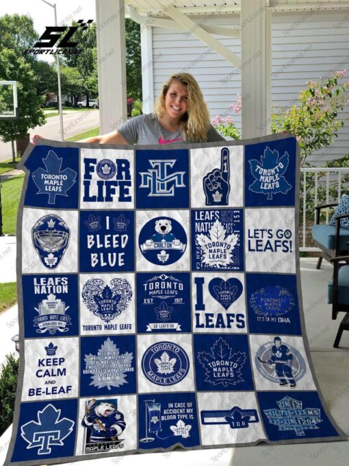 Toronto Maple Leafs 1 Quilt Blanket Rze1