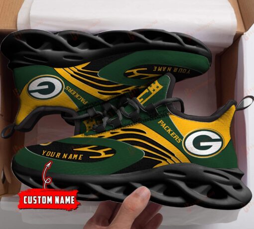 Green Bay Packers Black Max Soul Shoes B20