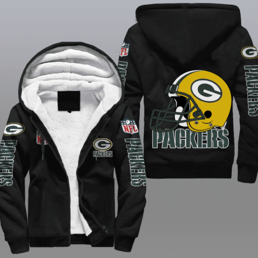 Green Bay Packers 5 Fleece Jacket Rze1 B20
