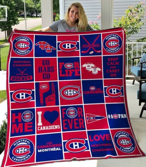 Montreal Canadiens 1 Blanket Quilt Rze1