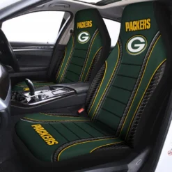 Green Bay Packers Leather Seat Covers Rze2
