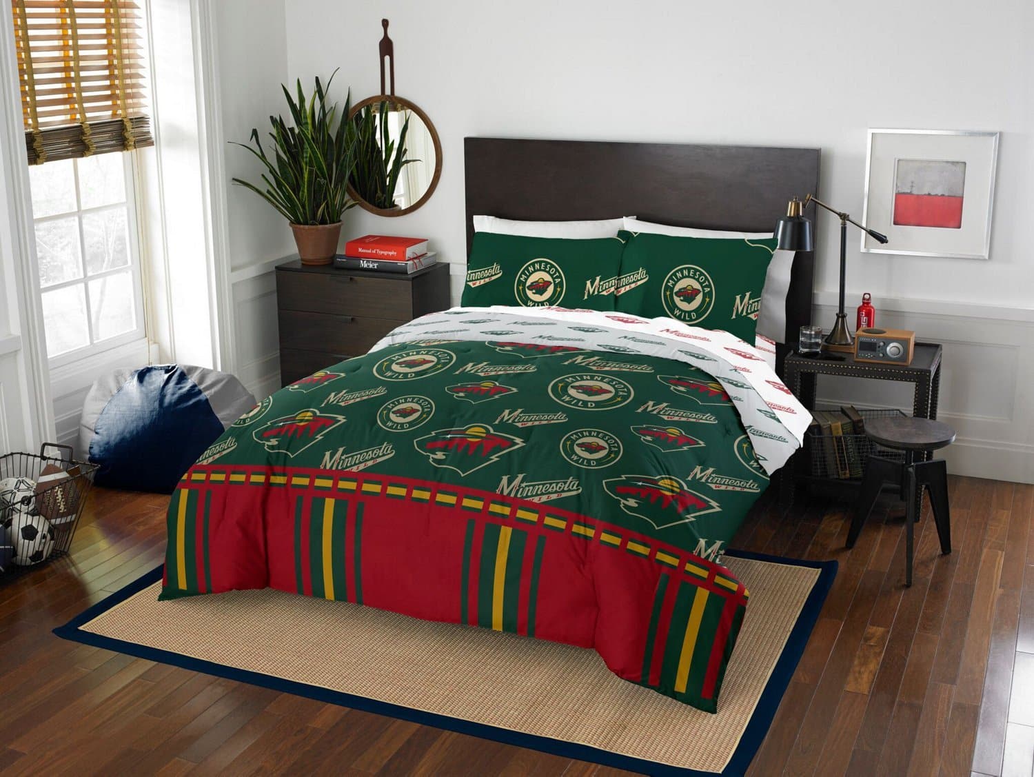Minnesota Wild 1 Bedding Set B23