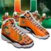 Miami Hurricanes 2 Jordan 13 Shoes TH21