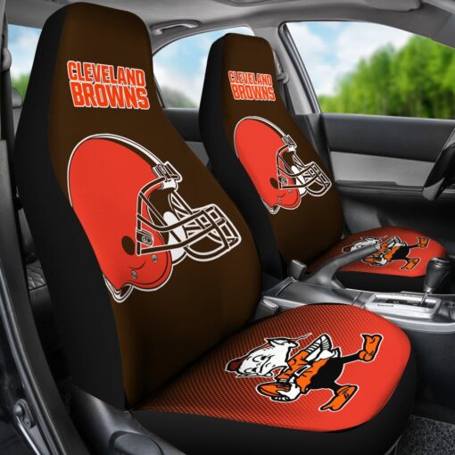 Cleveland Browns Car Seat Covers Rze1