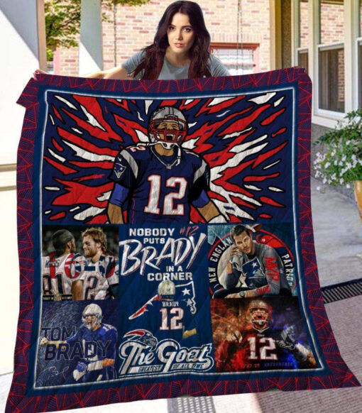 Tom Brady New England Patriots Blanket Quilt TH21