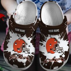 Cleveland Browns Custom Crocs Rze2