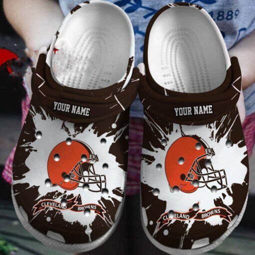 Cleveland Browns Custom Crocs Rze2